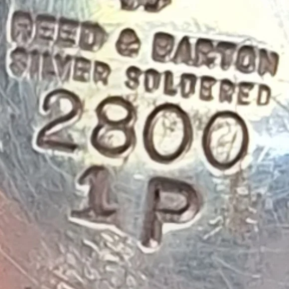 Vintage Reed & Barton Silver Plated Marked 2800 1P Collector  Pce.Lidded Pitcher - Picture 4 of 9